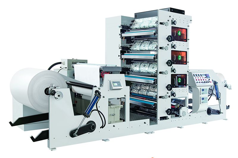 Stack Flexo Printing Machine, RY-470